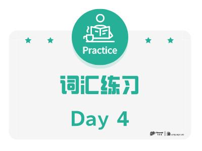 词汇练习day4
